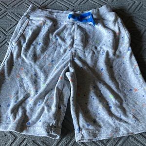 Shorts, size 10 blue and orange and green dots on them design